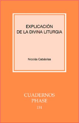 Portada Explicación de la Divina Liturgia