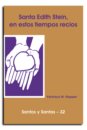 Portada Edith Stein, en estos tiempos recios