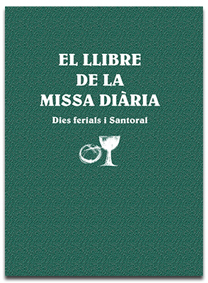 Portada El llibre de la Missa Diària. Dies ferials i Santoral