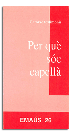 Portada Per què sóc capellà