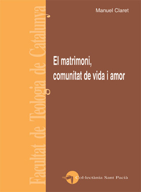 Portada El matrimoni, comunitat de vida i amor