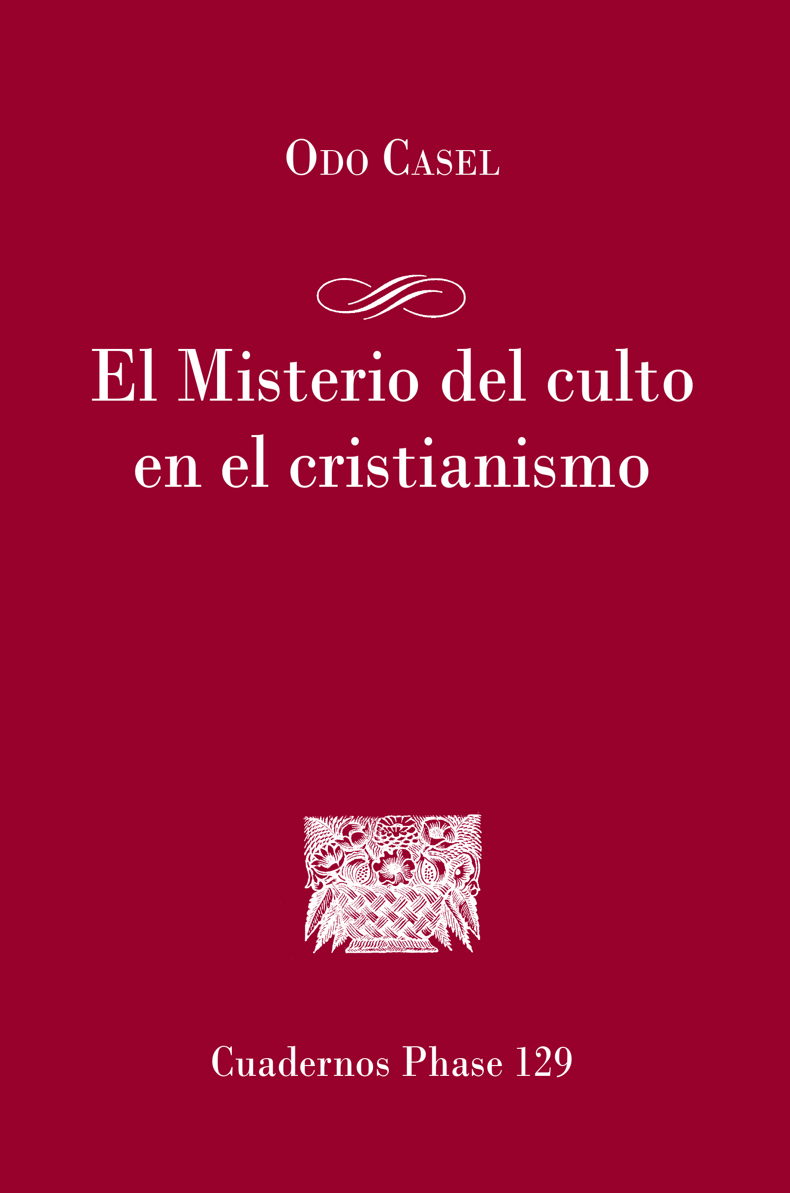 Portada Misterio del culto en el cristianismo, El