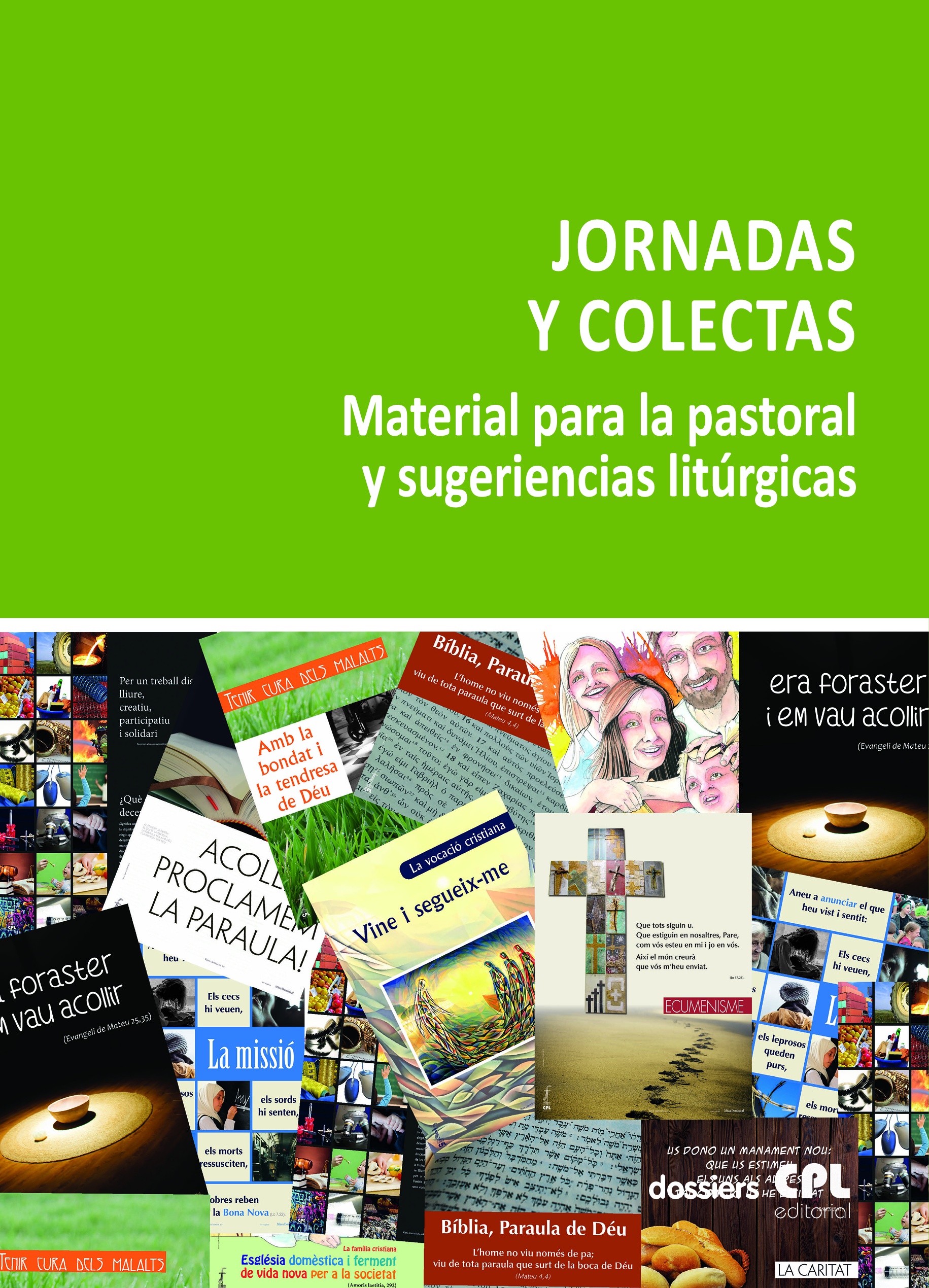 Portada Jornadas y colectas. Material para la pastoral y sugerencias litúrgicas